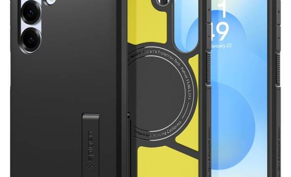 Spigen Tough Armor MagSafe - Etui do Samsung Galaxy S25+ (Czarny) - zdjęcie 1