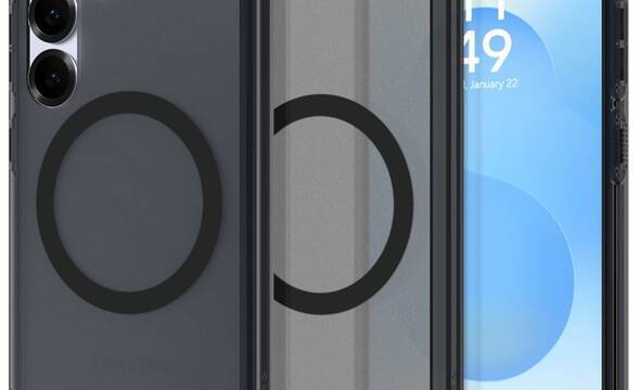 Spigen Ultra Hybrid Mag MagSafe - Etui do Samsung Galaxy S25 (Frost Black) - zdjęcie 1