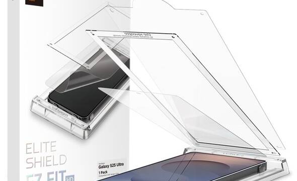 Spigen Elite Shield EZ Fit HD - Folia hydrożelowa do Samsung Galaxy S25 Ultra (Przezroczysty) - zdjęcie 1