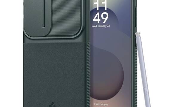 Spigen Optik Armor - Etui do Samsung Galaxy S25 Ultra (Abyss Green) - zdjęcie 1