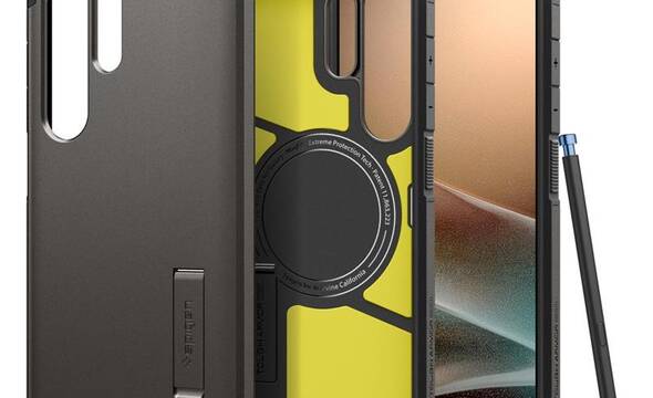 Spigen Tough Armor MagSafe - Etui do Samsung Galaxy S25 Ultra (Gunmetal) - zdjęcie 1