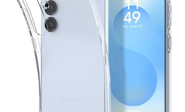 Spigen Liquid Crystal - Etui do Samsung Galaxy S25+ (Przezroczysty) - zdjęcie 1