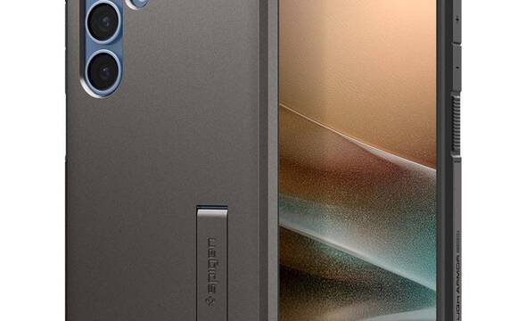 Spigen Tough Armor MagSafe - Etui do Samsung Galaxy S25 (Gunmetal) - zdjęcie 1