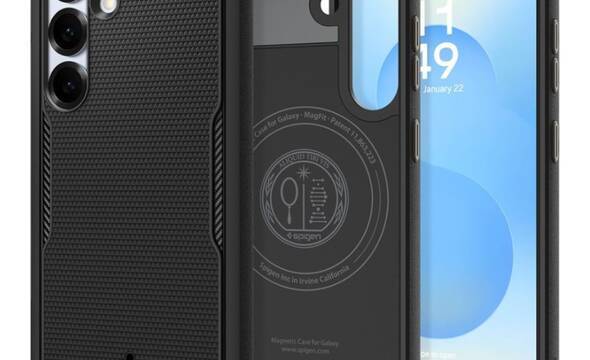 Spigen Core Armor Mag MagSafe - Etui do Samsung Galaxy S25 (Matte Black) - zdjęcie 1