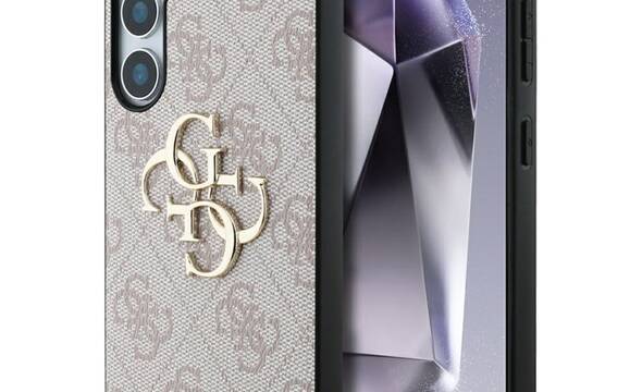 Guess Big 4G Logo Classic Logo - Etui do Samsung Galaxy S25+ (różowy) - zdjęcie 1