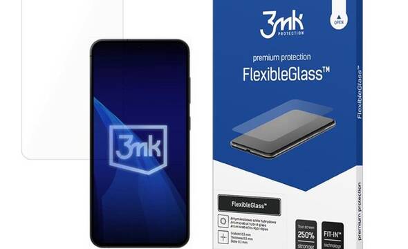 3mk FlexibleGlass - Szkło hybrydowe do Samsung Galaxy S25+ - zdjęcie 1