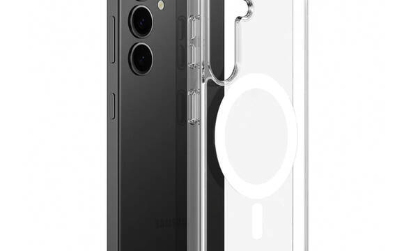 Crong Crystal Shield Magnetic - Etui Samsung Galaxy S25 MagSafe (przezroczysty) - zdjęcie 1