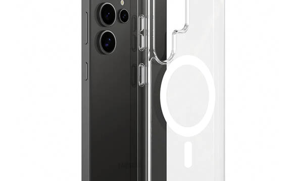 Crong Crystal Shield Magnetic - Etui Samsung Galaxy S25 Ultra MagSafe (przezroczysty) - zdjęcie 1