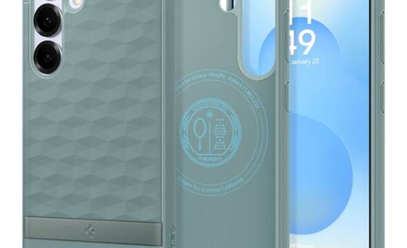 Spigen Parallax Mag MagSafe - Etui do Samsung Galaxy S25+ (Sage Green) - zdjęcie 1