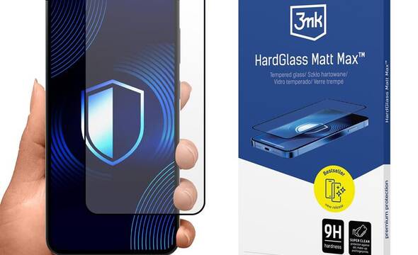 3mk HardGlass Matt Max - Matowe szkło hartowane do Samsung Galaxy S25+ - zdjęcie 1