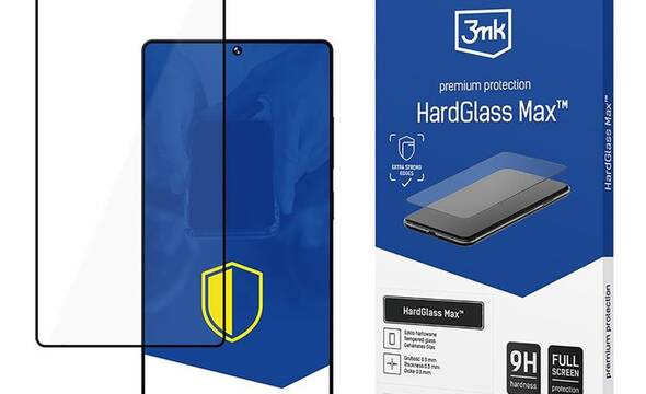 3mk HardGlass Max - Szkło hartowane do Samsung Galaxy S25 Ultra (czarny) - zdjęcie 1