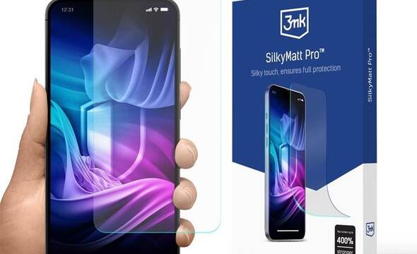 3mk Silky Matt Pro - Matowa folia ochronna do Samsung Galaxy S25+ - zdjęcie 1