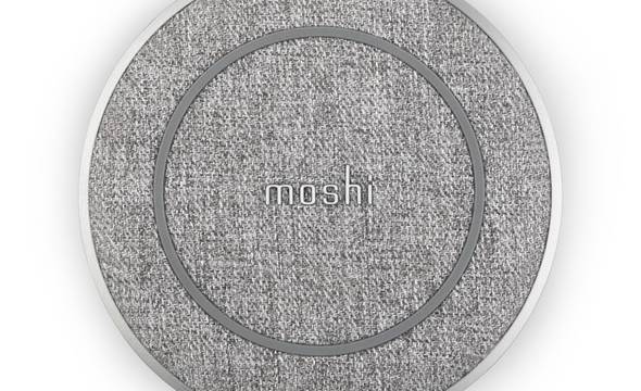 Moshi Otto Q Wireless Charging Pad - Bezprzewodowa ładowarka indukcyjna Qi do iPhone i Android (Alpine Grey) - zdjęcie 1