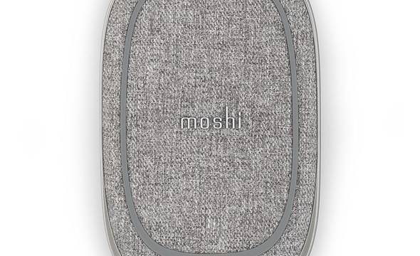 Moshi Porto Q Wireless Portable Battery - Power Bank 5000 mAh z ładowaniem indukcyjnym Qi do iPhone i Android, 5 W (Nordic Gray) - zdjęcie 1