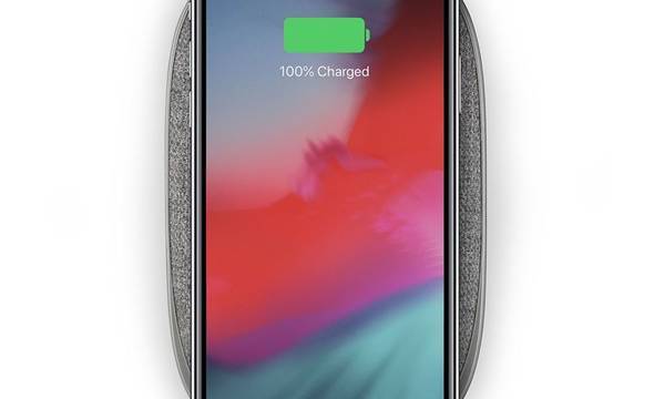 Moshi Porto Q Wireless Portable Battery - Power Bank 5000 mAh z ładowaniem indukcyjnym Qi do iPhone i Android, 5 W (Nordic Gray) - zdjęcie 4