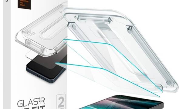 Spigen GLAS.TR EZ FIT 2-Pack - Szkło hartowane do Samsung Galaxy A36 5G (2 sztuki) - zdjęcie 1