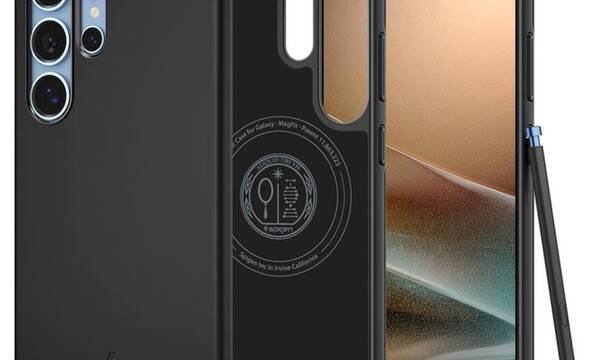 Spigen Thin Fit Mag MagSafe - Etui do Samsung Galaxy S25 Ultra (Czarny) - zdjęcie 1