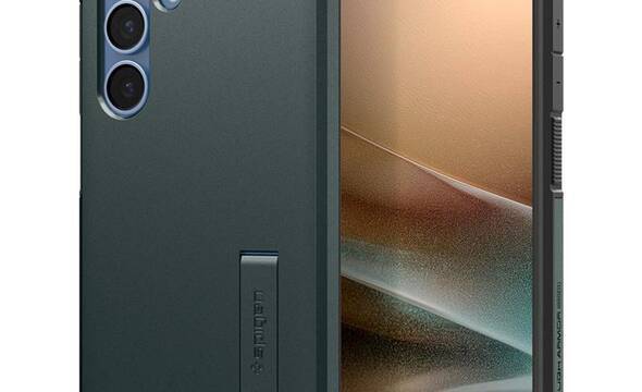 Spigen Tough Armor MagSafe - Etui do Samsung Galaxy S25 (Abyss Green) - zdjęcie 1