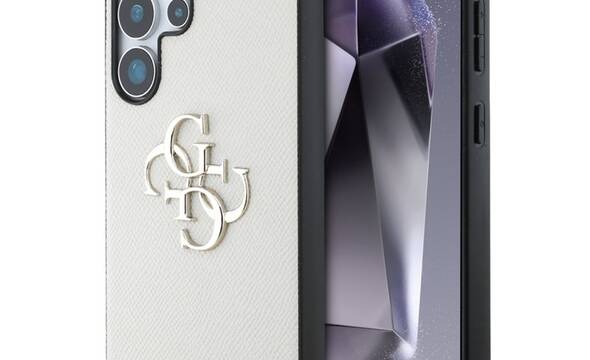 Guess Grained Big 4G Logo Small Classic Logo - Etui do Samsung Galaxy S25 Ultra (beżowy) - zdjęcie 1