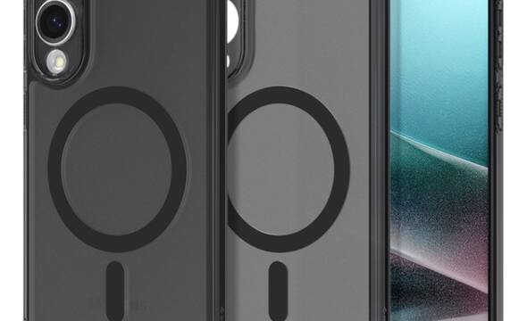 Spigen Ultra Hybrid Mag MagSafe - Etui do Samsung Galaxy S25 Edge (Frost Black) - zdjęcie 1