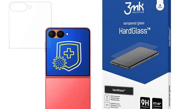 3mk HardGlass - Szkło hartowane do Samsung Galaxy Z Flip 7 (front) - zdjęcie 1