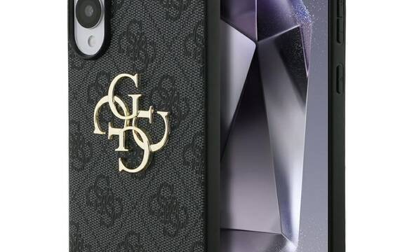 Guess Big 4G Logo Classic Logo - Etui do Samsung Galaxy S25 Edge (czarny) - zdjęcie 1