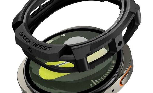 Spigen Rugged Armor - Obudowa do Samsung Galaxy Watch 8 44 mm (Matte Black) - zdjęcie 1