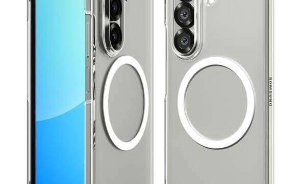 Spigen Airskin Mag MagSafe - Etui do Samsung Galaxy Z Fold 7 (Clear/White) - zdjęcie 1