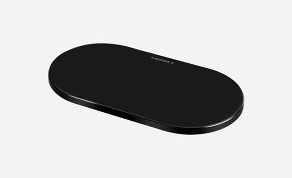 Momax Q.Pad Pro Dual Charging - Bezprzewodowa ładowarka indukcyjna Qi do iPhone i Android, 2x10 W (czarny) - zdjęcie 4