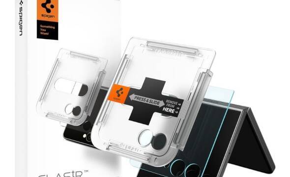 Spigen GLAS.TR EZ Fit HD 2-Pack - Szkło hartowane do Samsung Galaxy Z Flip 7 - zdjęcie 1
