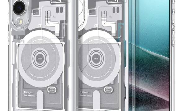 Spigen Ultra Hybrid Mag MagSafe - Etui do Samsung Galaxy S25 Edge (Zero One White) - zdjęcie 1