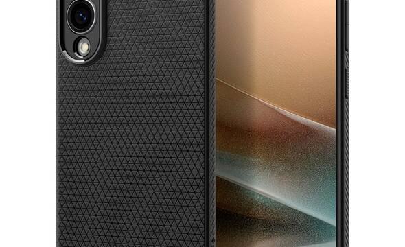 Spigen Liquid Air - Etui do Samsung Galaxy S25 Edge (Matte Black) - zdjęcie 1