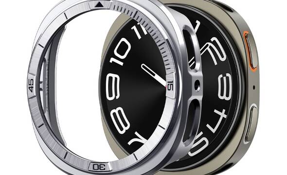 Spigen Bezel Tune Pro Pilot - Obudowa / Piercień ochronny do Samsung Galaxy Watch 8 44 mm (Silver) - zdjęcie 1