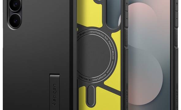 Spigen Tough Armor MagSafe - Etui do Samsung Galaxy S25 FE (Czarny) - zdjęcie 1