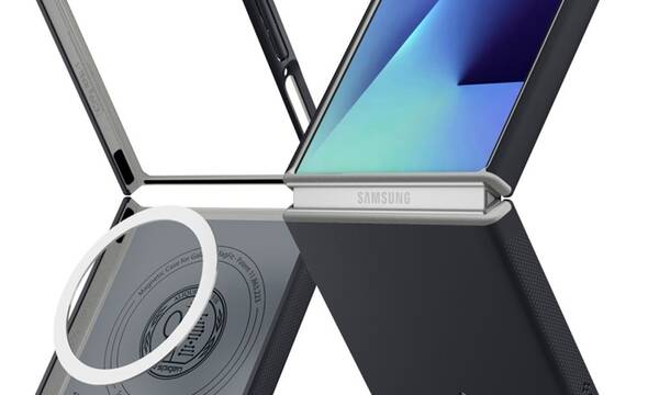 Spigen Nano Pop Mag MagSafe - Etui do Samsung Galaxy Z Flip 7 (Black Sesame) - zdjęcie 1