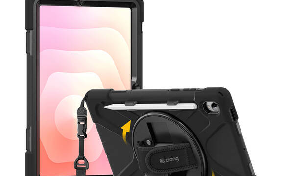 Crong Defender Plus  Pancerne etui Samsung Galaxy Tab S11 11 (czarny) - zdjęcie 1