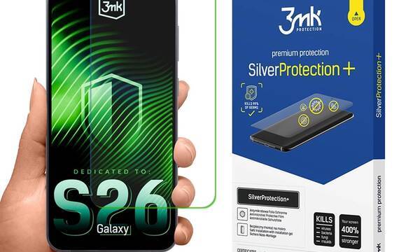3mk SilverProtection+ - Folia ochronna do Samsung Galaxy S26 - zdjęcie 1