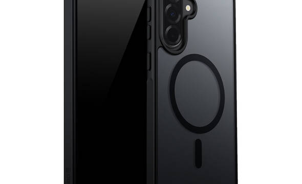 Crong Hybrid Matte Magnetic - Etui MagSafe Samsung Galaxy A36 (czarny) - zdjęcie 1