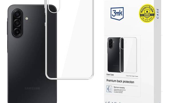 3mk Clear Case - Etui do Samsung Galaxy A17 4G/5G (Przezroczysty) - zdjęcie 1