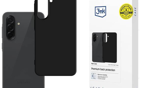 3mk Matt Case - Etui do Samsung Galaxy A57 (Czarny) - zdjęcie 1