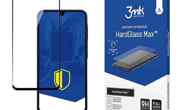 3mk HardGlass Max - Szkło hartowane do Samsung Galaxy A16 4G/5G / A17 4G/5G (Czarny) - zdjęcie 1