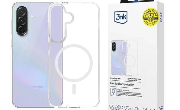 3mk Armor MagCase - Etui do Samsung Galaxy A37 (Przezroczysty) - zdjęcie 1