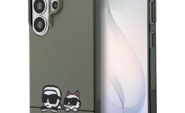 Karl Lagerfeld IML Peekaboo Karl & Choupette MagSafe - Etui Samsung Galaxy S26 Ultra (czarny) - zdjęcie 1