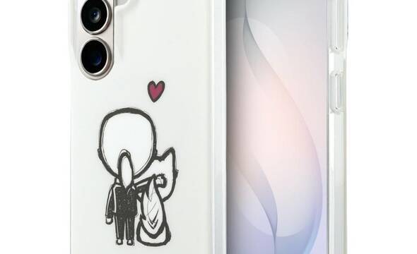 Karl Lagerfeld IML Karl & Choupette MagSafe - Etui Samsung Galaxy S26 (przezroczysty) - zdjęcie 1