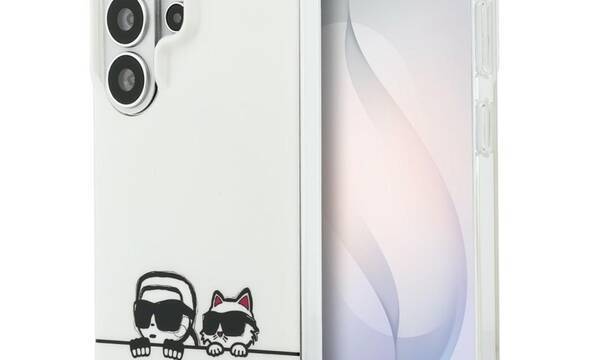 Karl Lagerfeld IML Peekaboo Karl & Choupette MagSafe - Etui Samsung Galaxy S26 Ultra (przezroczysty) - zdjęcie 1
