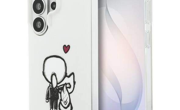 Karl Lagerfeld IML Karl & Choupette MagSafe - Etui Samsung Galaxy S26 Ultra (przezroczysty) - zdjęcie 1