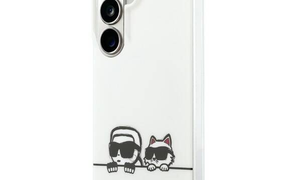 Karl Lagerfeld IML Peekaboo Karl & Choupette MagSafe - Etui Samsung Galaxy S26+ (przezroczysty) - zdjęcie 1