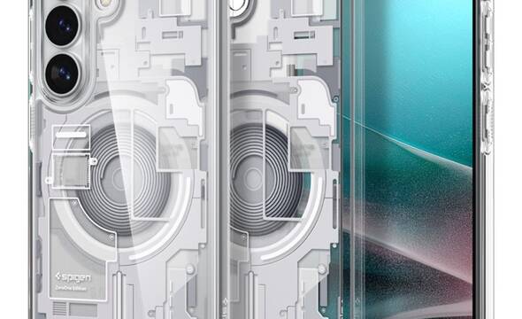 Spigen Ultra Hybrid Mag MagSafe - Etui do Samsung Galaxy S26+ (Zero One White) - zdjęcie 1