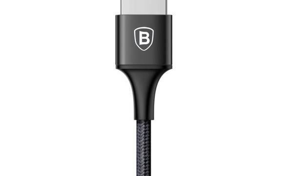 Baseus Rapid - Kabel połączeniowy 3w1, Lightning + USB-C + micro USB, 1.2 m (srebrny/czarny) - zdjęcie 12