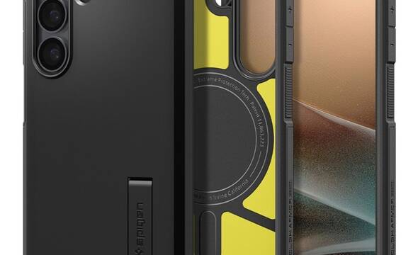 Spigen Tough Armor MagSafe - Etui do Samsung Galaxy S26 (Black) - zdjęcie 1